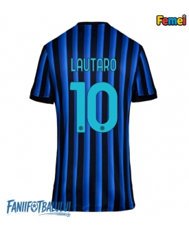 Inter Milan Lautaro Martinez #10 Tricou Fotbal Replică 2025-26 Femei Acasa